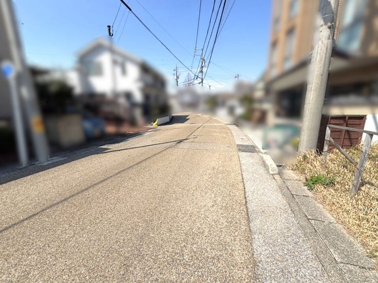 *前面道路*