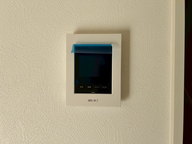 モニター付きインターホン