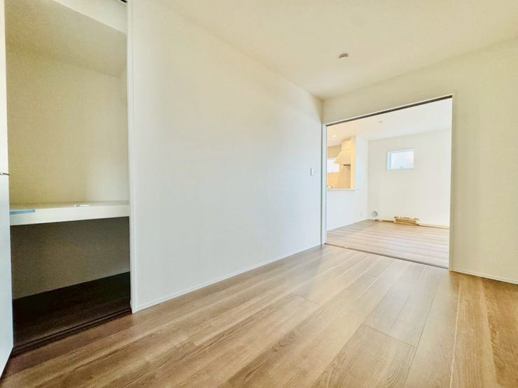 日当たりがよい南向きのお家。