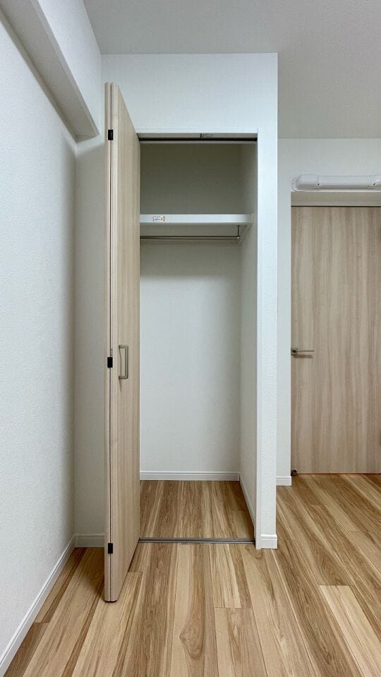 使い勝手にもこだわっているから、洋服も日用品もラクラク&スッキリ仕舞えますね