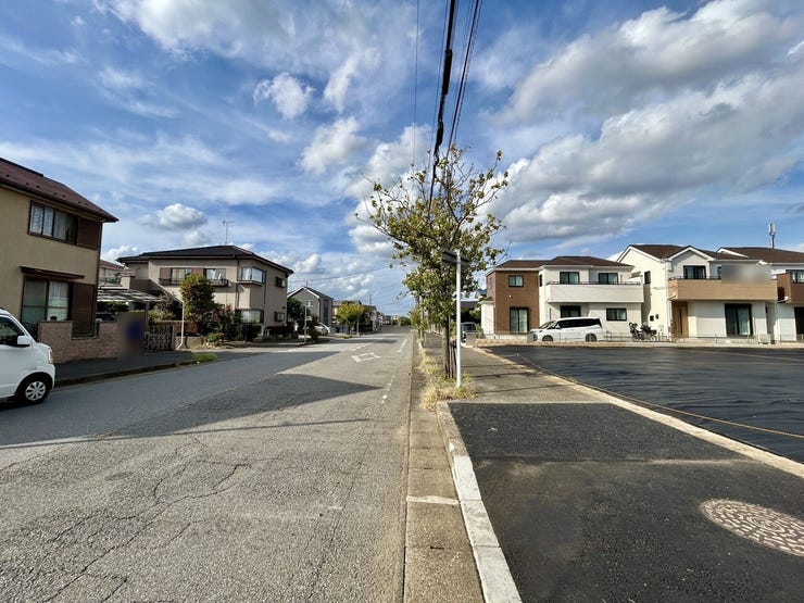 歩道も広く、小さなお子様も安心です♪