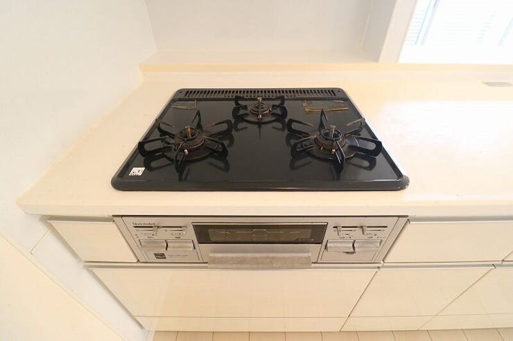 嬉しい3口コンロ