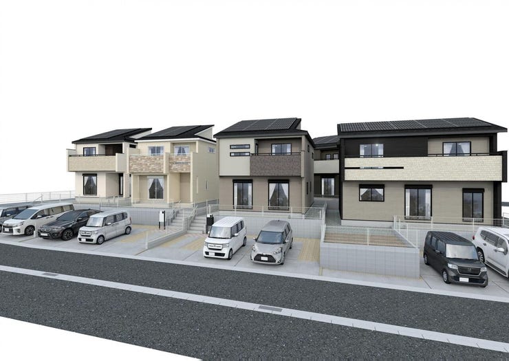 太陽光発電を搭載し、オール電化・長期優良住宅の認定を受けた“未来基準”の住まいが、志免町王子に誕生。