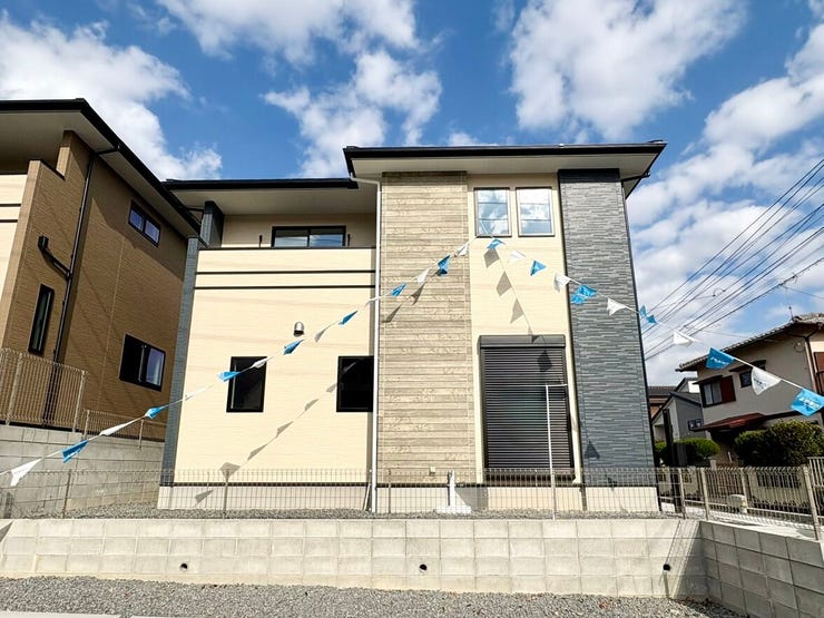 【外観】
【3号棟】2025年9月築の新築戸建
4棟並ぶ新築戸建てが誕生!