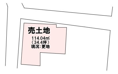 【区画図】
※区画図と現況が異なる場合、現況を優先します。