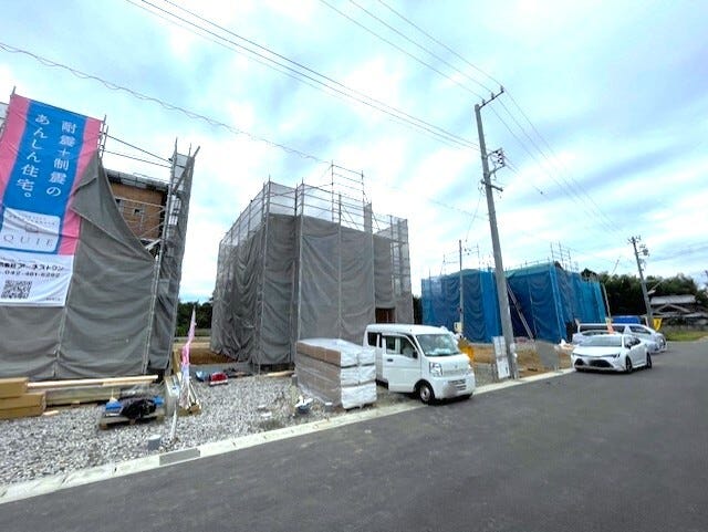 【外観】
2025年11月完成予定です♪(10/24撮影)