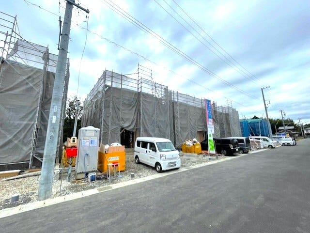 【外観】
2025年11月完成予定です♪(10/24撮影)