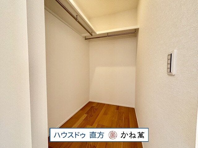 2階各部屋にはウォークインクローゼットがあります。