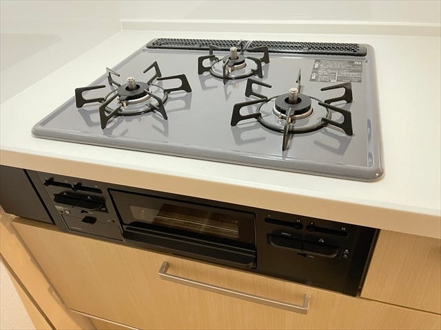 【3口コンロ・グリル】