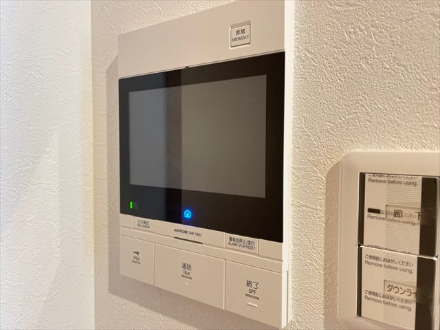 【モニター付きインターホン】