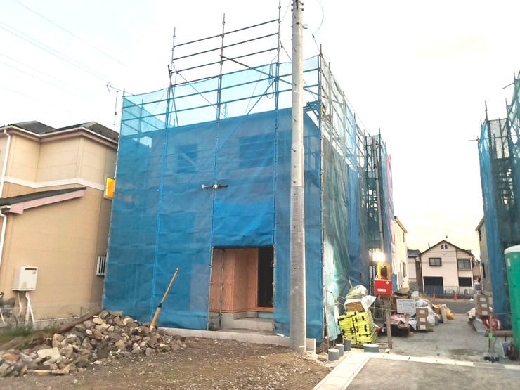 ◎外観:4号棟(11/16撮影)