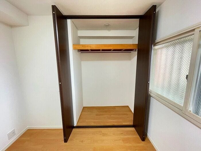 北側洋室の収納