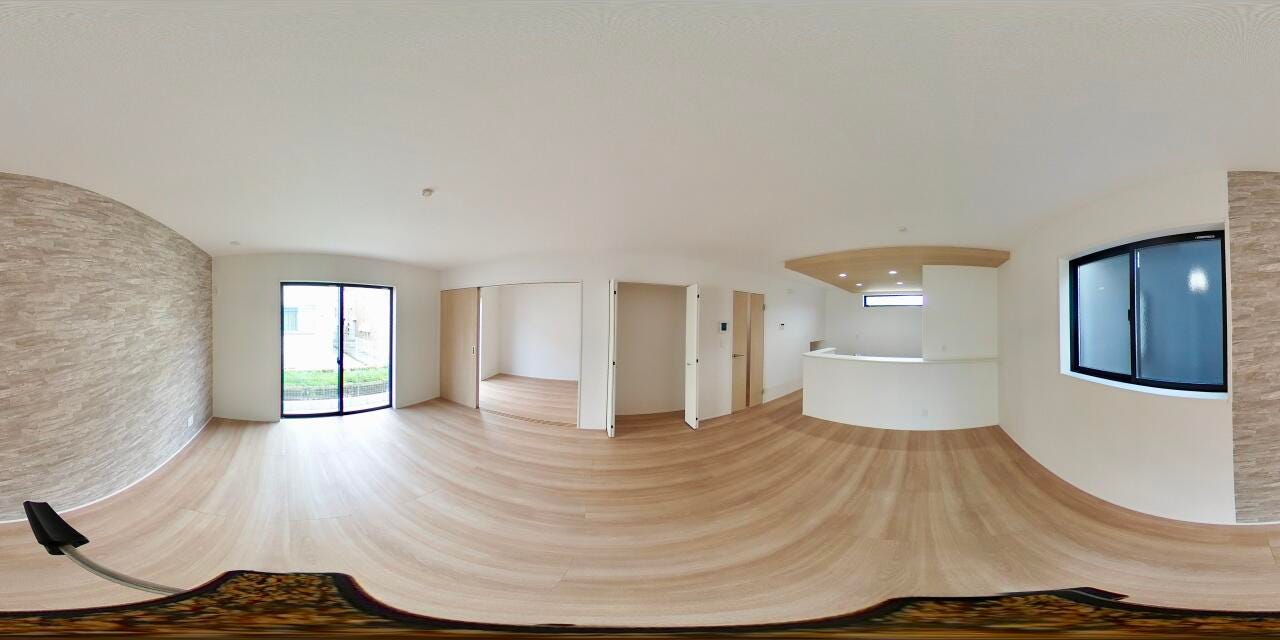 落ち着きのあるリビングは、家族と過ごす時間を大切にする方にぴったりのゆとりの住空間です。