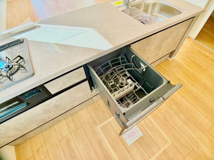 ◎食洗機(1/9撮影)
食洗機付で、家事の効率もアップ!家族団らんの時間も増えそうです!