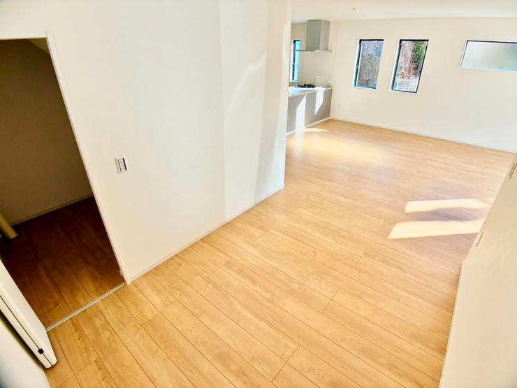 ◎リビング(1/9撮影)
LDK内間仕切対応可能!
将来に合わせて部屋数を増やすこともできます!