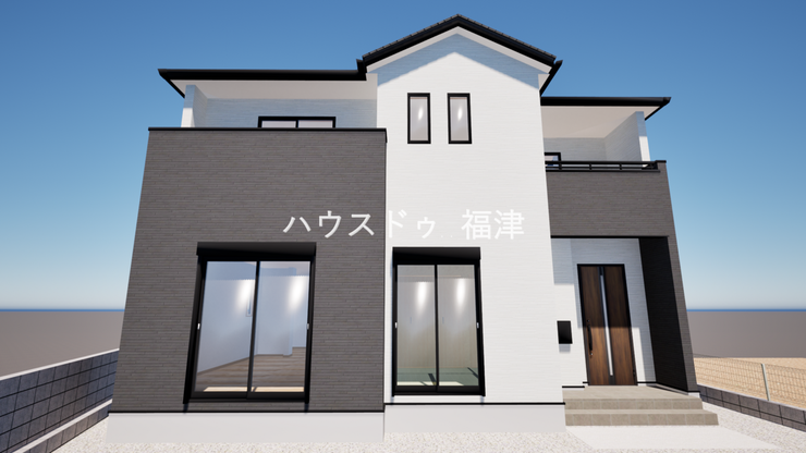 《福津市福間南3丁目 新築戸建て》
完成イメージです♪
※現況優先