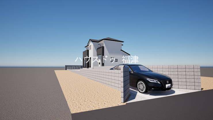 《福津市福間南3丁目 新築戸建て》
完成イメージです♪
※現況優先