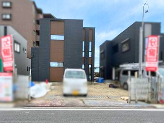 3台並列で停められる駐車場ができます
(2026年2月7日 撮影)