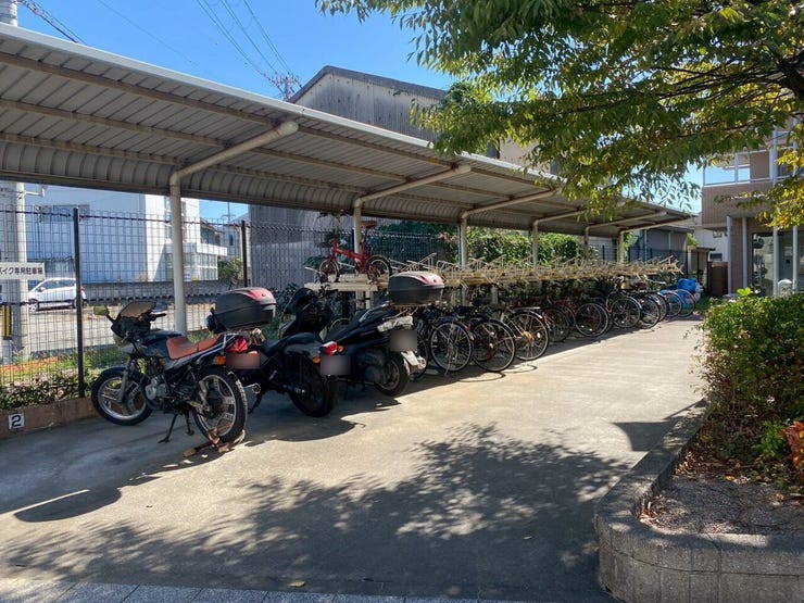 駐輪場です♪