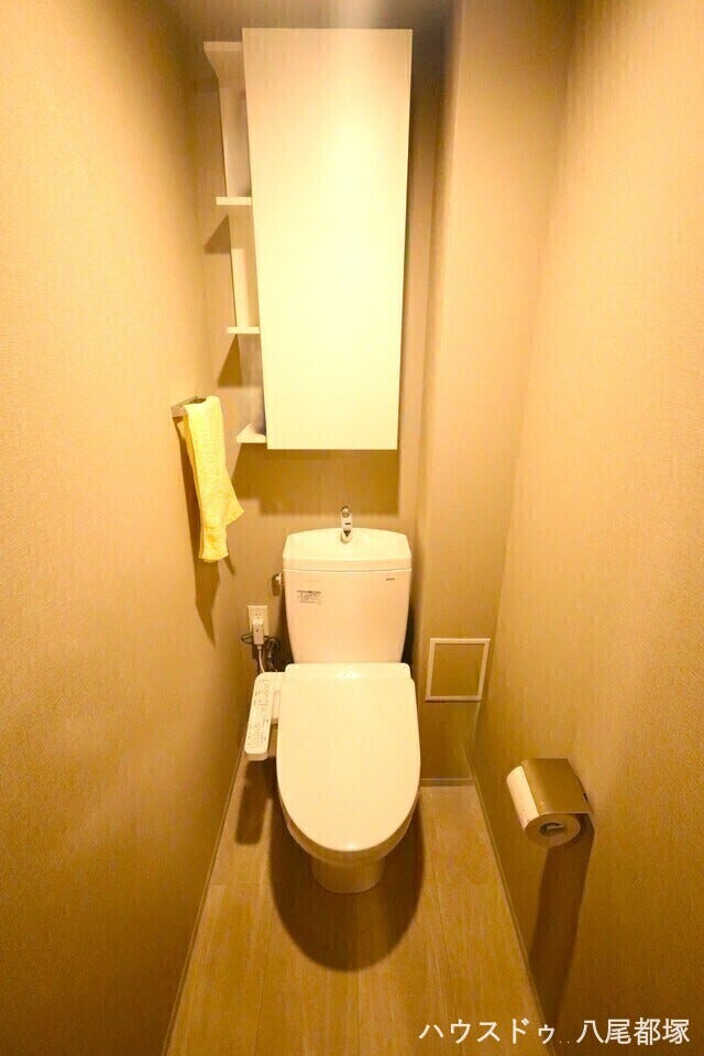 収納付きのトイレとなっています♪