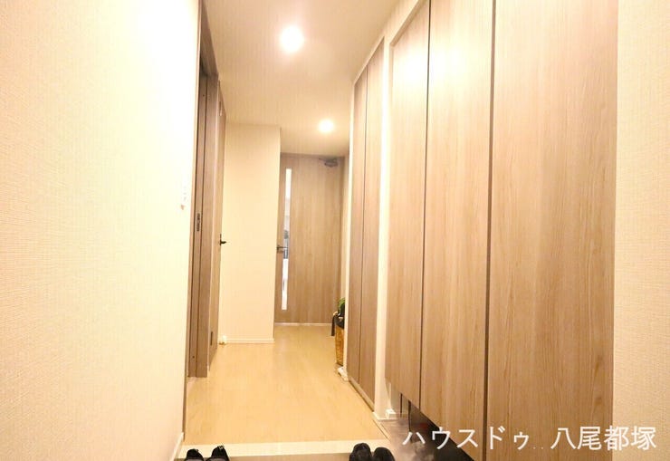 玄関には、大容量のシューズボックスがあります★