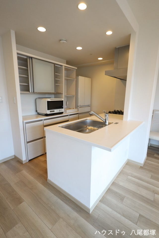 開放的でおしゃれなカウンターキッチン♪