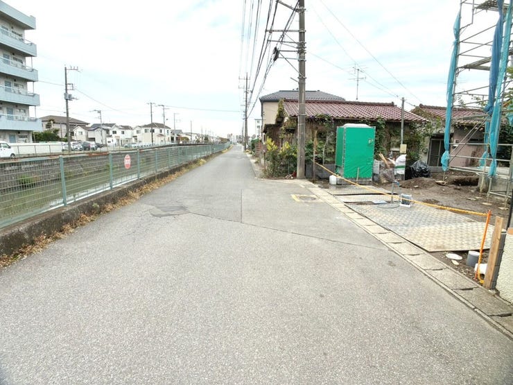 ◎前面道路(11/1撮影)