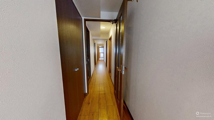 ■各部屋に繋がる廊下です。