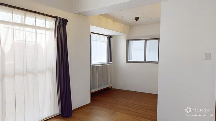 ■ダイニングテーブルを置くスペースが十分確保できます!