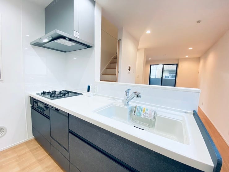 収納力のあるキッチンが魅力的♪