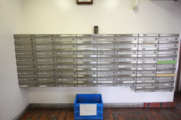 【集合ポスト】郵便物を受け取るための郵便受けも、きちんと管理されています。