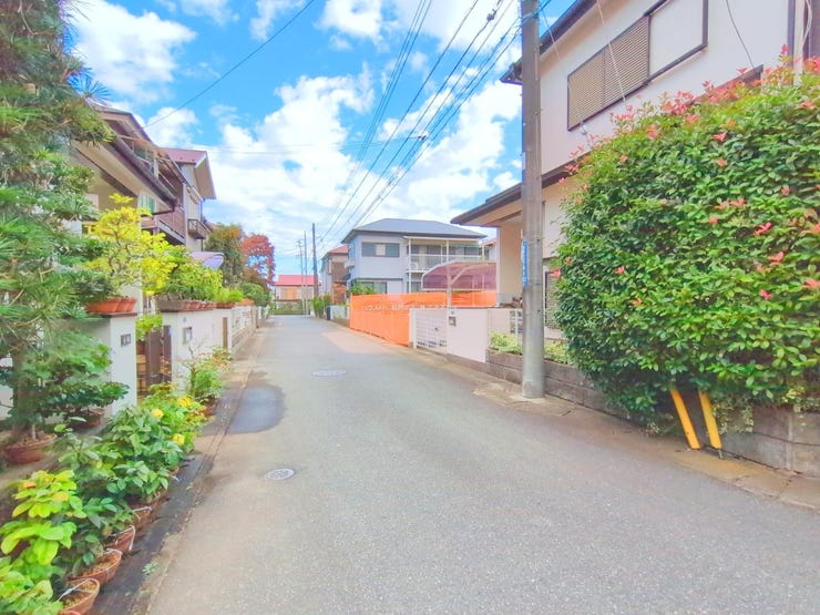 ◎前面道路(10/24撮影)