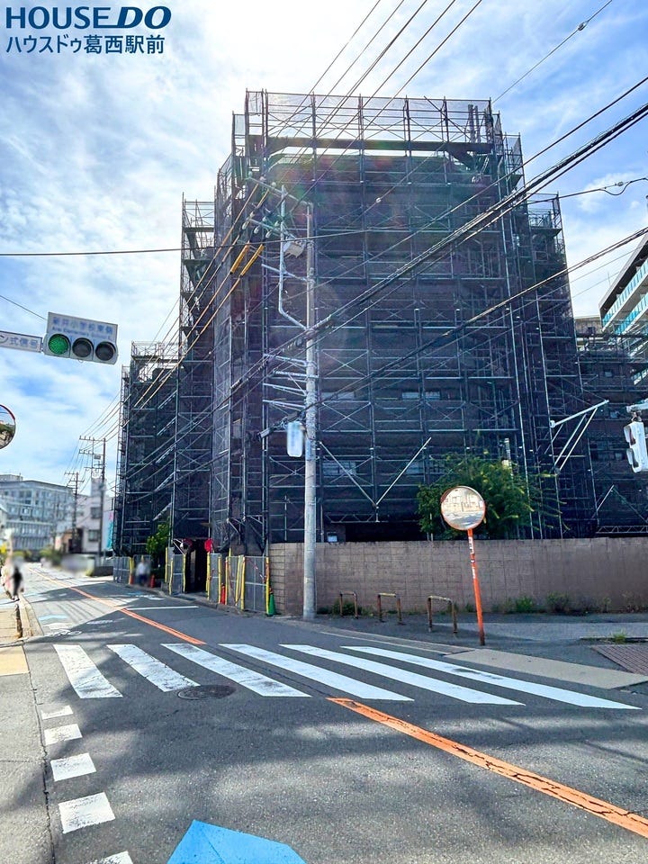 大規模修繕工事中(2025年10月撮影)