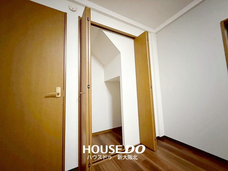 ■造り付けのクローゼットは地震の揺れで倒れる心配がなく、防災面でも安心です!