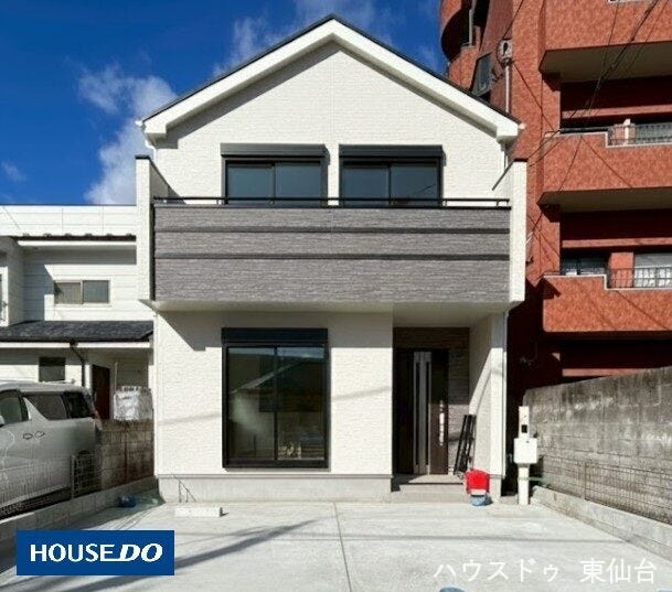 【外観】
駅徒歩約8分ながら駐車スペースも確保♪12月完成予定です♪