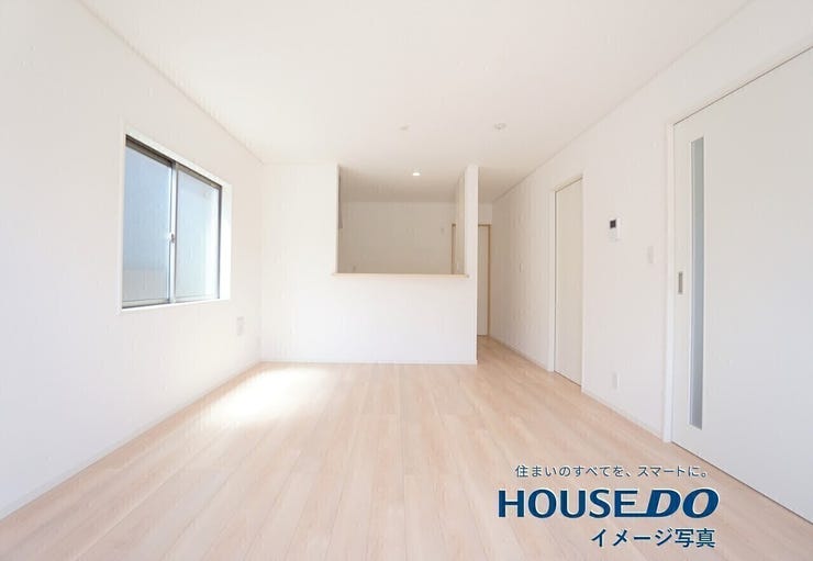 約18帖のLDKは家族みんなの快適空間です。お食事したりおしゃべりしたり、家族の絆を育むセントラルスペースです!