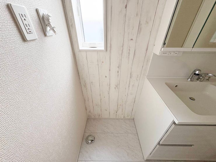 洗濯機置場です。