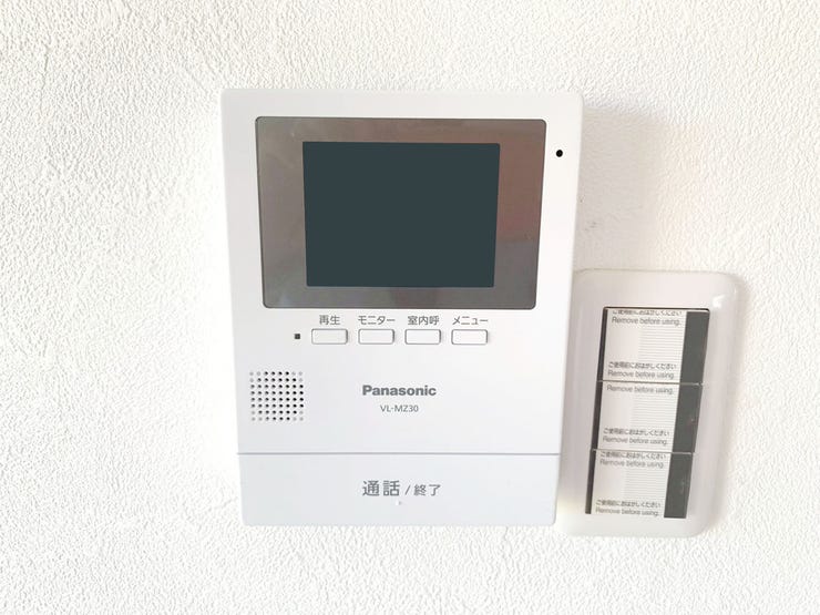 TVモニター付インターホン!録画もでき、不在時の来客確認にも便利です(^^)