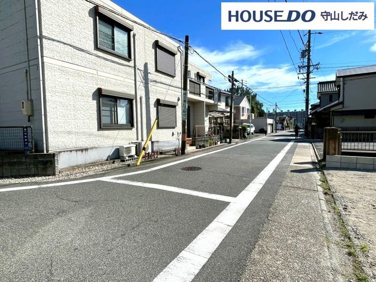 【前面道路】現地をご覧いただき、周辺環境なども一緒に ご確認いただけます!周辺環境もご案内いたします!安心してお住まいが購入出来るようサポート致します! お気軽にお問い合わせくだいませ◎