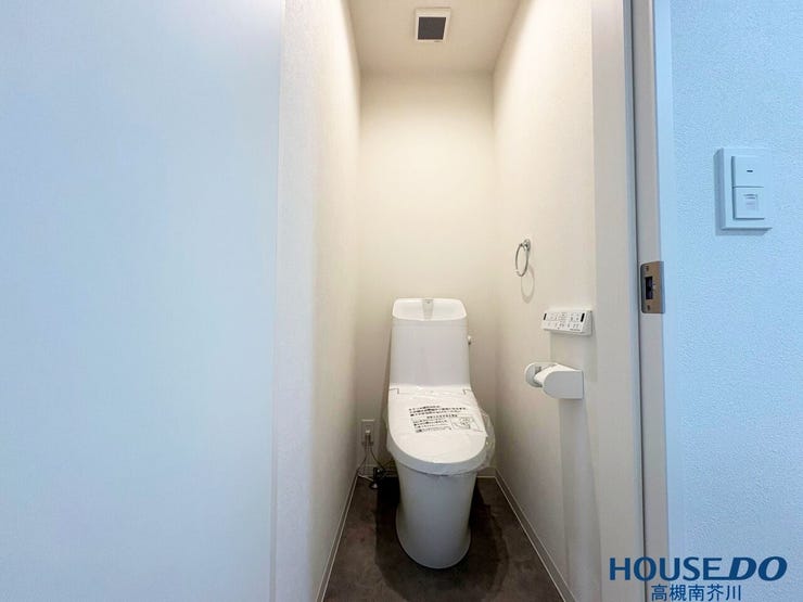 2階にあるトイレです。