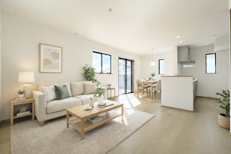 近隣にはスーパーやドラッグストアも充実して
安心して新生活をスタートしていただけます◎