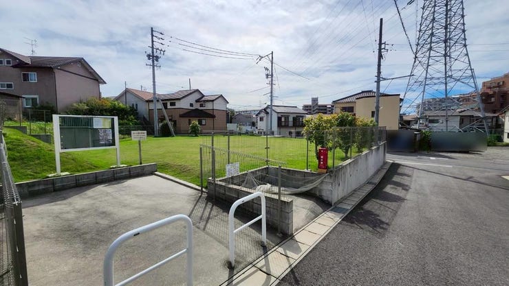 ■開発地内にある約131坪の緑地