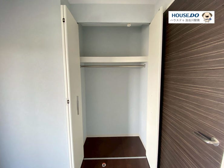 クローゼット充実で、お部屋はいつも広々♪