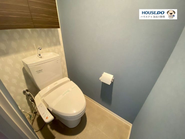 ウォシュレット付き、清潔さと快適さの両立♪