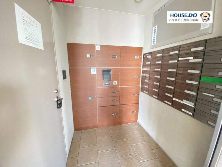 宅配ボックス付です♪