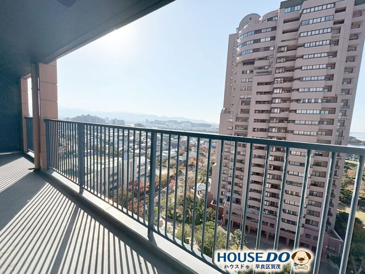 バルコニーも広々です!