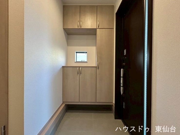 収納力のあるシューズボックス付きで、玄関まわりもすっきり快適