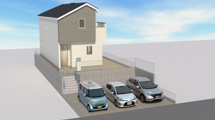 【外観】
【2号棟】