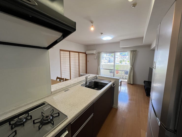 LDK16.2帖!調理しやすい、ゆとりのある作業スペース付き。