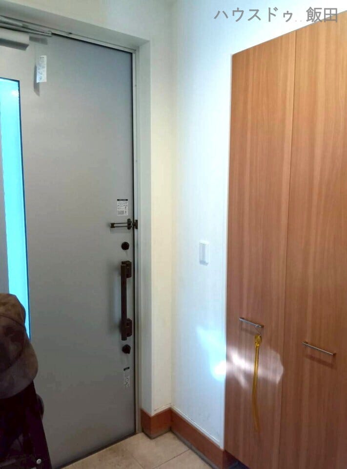 ウォークインシューズクローゼットがあります